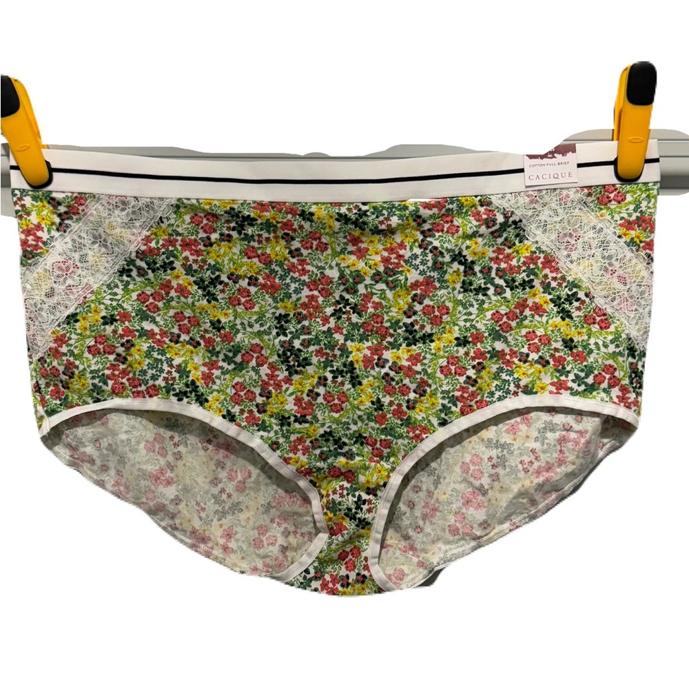 NWT Cacique Cotton Full Brief